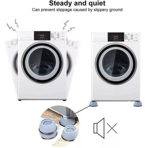Soporte Antivibración para Lavadora y Secadora – Estabilidad, silencio y protección en un solo producto.