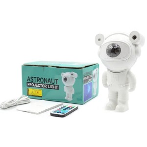 🚀 Parlante Proyector Astronauta – Viaja a las estrellas sin salir de casa.
