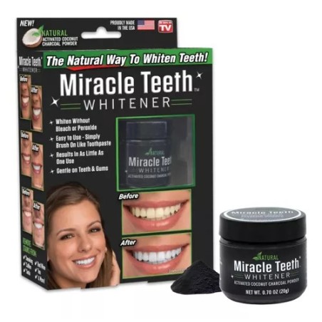 ✨ Carbón Activado para Dientes – Blanquea de forma natural y efectiva.
