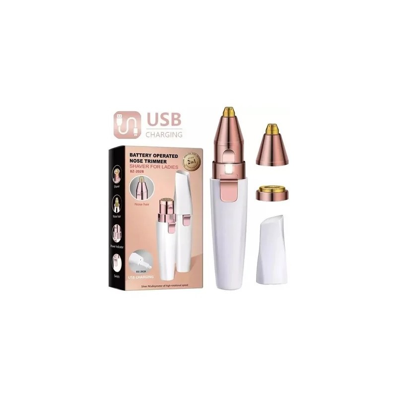 Máquina 2 en 1 para Cejas y Vello Facial – Precisión y suavidad en la palma de tu mano.