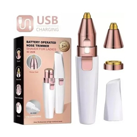Máquina 2 en 1 para Cejas y Vello Facial – Precisión y suavidad en la palma de tu mano.