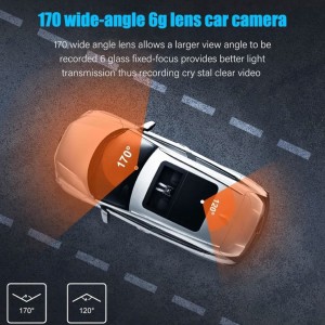 Cámara Retrovisor para Auto 1080p – Frontal y Trasera con Visión Nocturna