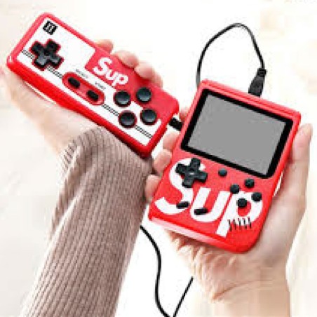 Consola Retro Sup 400 juegos con Palanca y TV