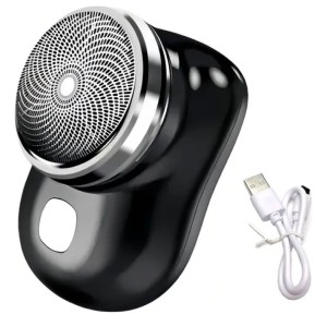 mini rasuradora eléctrica portátil recargable mujer hombre viaje piel sensible