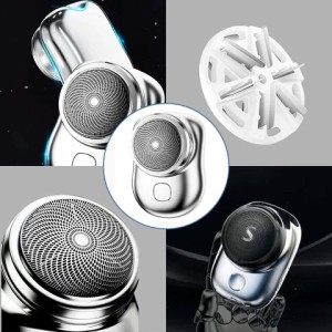 mini rasuradora eléctrica portátil recargable mujer hombre viaje piel sensible