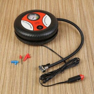 Mini compresor portátil inflador llantas auto 12v compacto viaje emergencia inflable