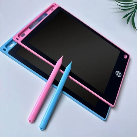 tablet lcd dibujo escritura niños pizarra digital didáctica reutilizable