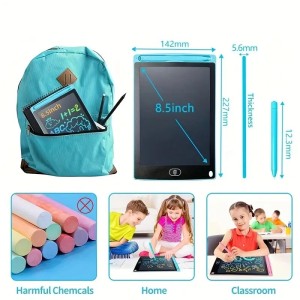 tablet lcd dibujo escritura niños pizarra digital didáctica reutilizable