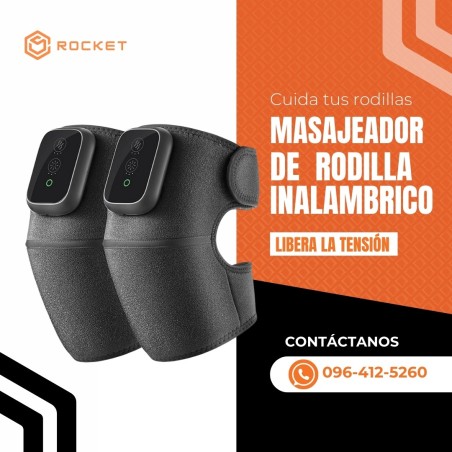 Masajeador de Rodilla Inalámbrico con Calor | Rocket Ecuador