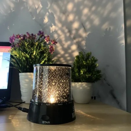 Lámpara Proyector Star Master | Luz Nocturna Estelar Decorativa