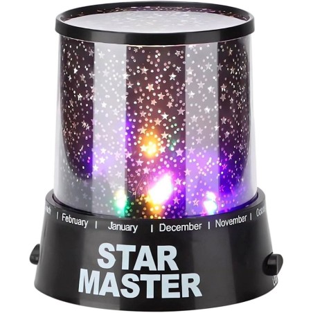 Lámpara Proyector Star Master | Luz Nocturna Estelar Decorativa