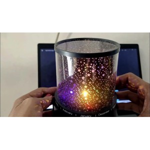 Lámpara Proyector Star Master | Luz Nocturna Estelar Decorativa