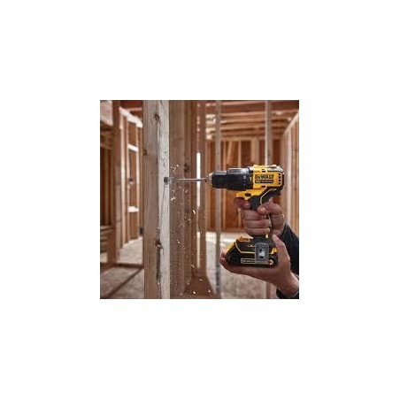Taladro Inalámbrico DEWALT 20V + 2 Baterías y Maletín Profesional