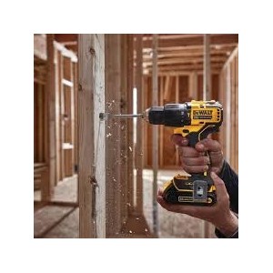 Taladro Inalámbrico DEWALT 20V + 2 Baterías y Maletín Profesional