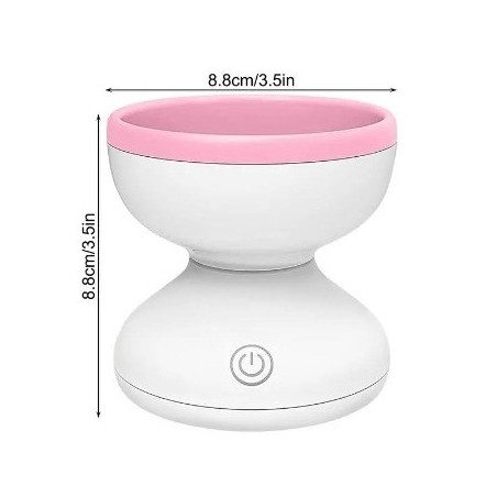 limpiadora de brochas eléctrica recargable usb maquillaje
