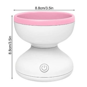 limpiadora de brochas eléctrica recargable usb maquillaje
