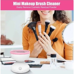limpiadora de brochas eléctrica recargable usb maquillaje