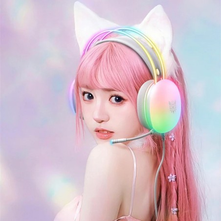 auriculares gamer onikuma x25 sonido 7.1 rgb multiplataforma