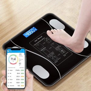 bascula inteligente bluetooth analisis corporal app movil