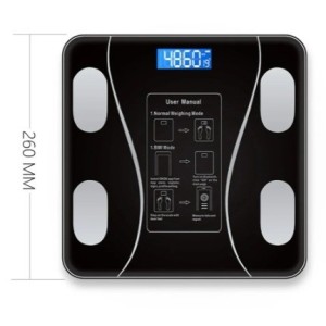 bascula inteligente bluetooth analisis corporal app movil