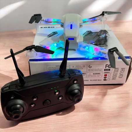 drone e88d max camara 4k plegable wifi vuelo inteligente