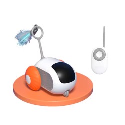 juguete carro electrico para gatos control remoto inteligente