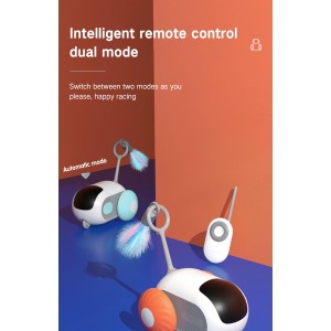 juguete carro electrico para gatos control remoto inteligente