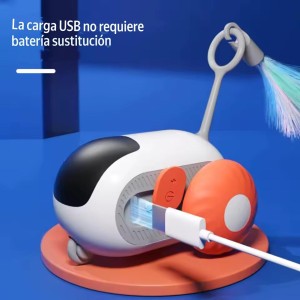 juguete carro electrico para gatos control remoto inteligente