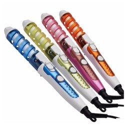 rizador de cabello espiral onduladora profesional